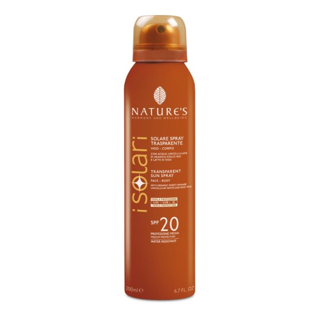 SOLARI NATURE'S SPR TRAS SPF20