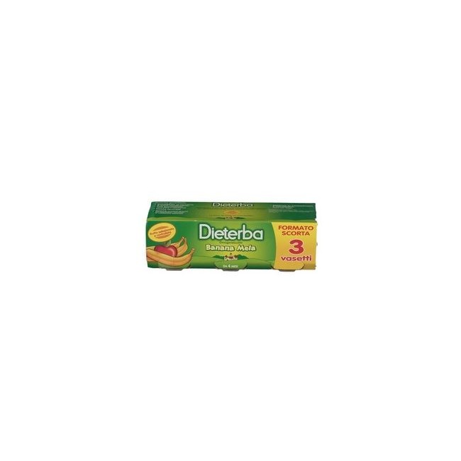DIETERBA OMOG BANANA 3X80G