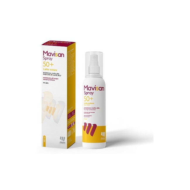 MAVISAN SPRAY 50+ LATTE SOLARE