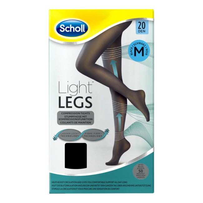 SCHOLL LIGHTLEGS20 DEN M NERO