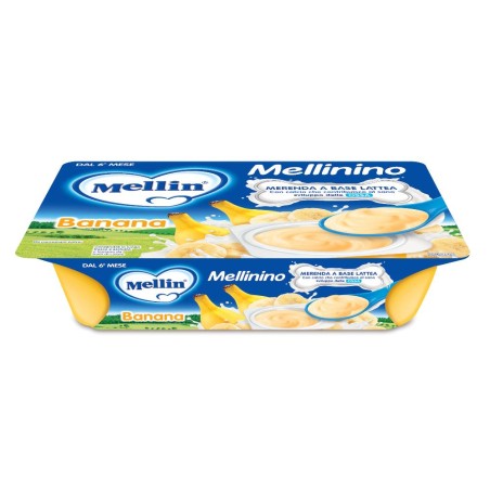 MELLININO MERENDA BANANA 6X55G