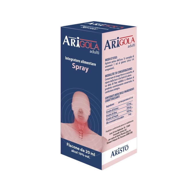ARIGOLA ADULTI SPRAY 20ML