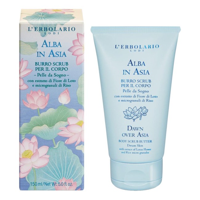 Alba In Asia Burro Scrub Per Il Corpo Pelle Da Sogno 150 Ml