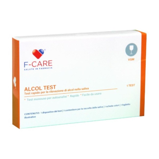 F CARE ALCOHOL TEST RAPIDO