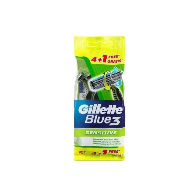 GILLETTE BLUE3 SENS 4PZ+1GR