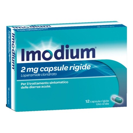 Imodium 2 Mg Capsule Rigide Loperamide Cloridrato