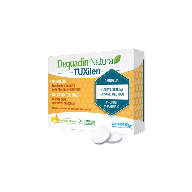 DEQUADIN NATURA TUXILEN 20CPR