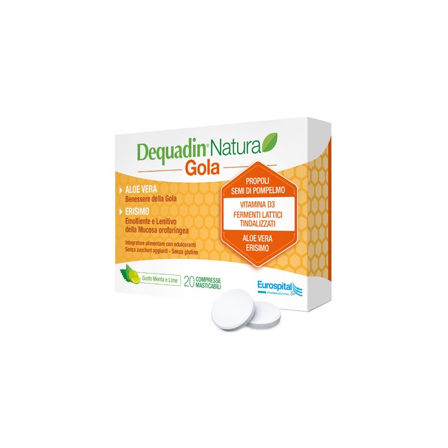 DEQUADIN NATURA GOLA 20CPR