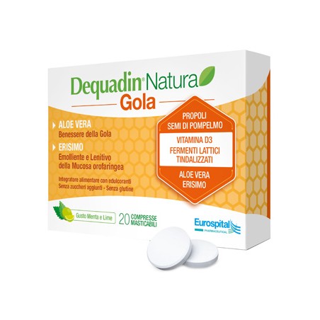 DEQUADIN NATURA GOLA 20CPR