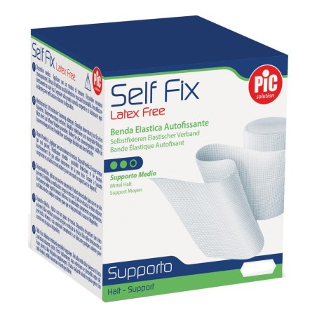 Benda Elastica Pic Selffix Senza Lattice M 4x4 Cm