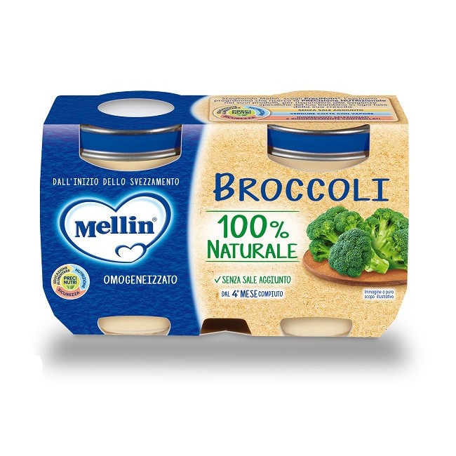 MELLIN OMOG BROCCOLI 2X125G