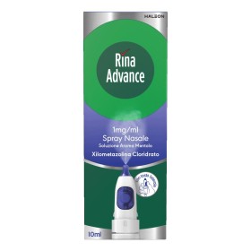 Rinaadvance 1 Mg/ml Spray Nasale, Soluzione Aroma Mentolo Xilometazolina Cloridrato