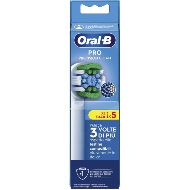 Oralb Precisionclean Refill 5 Pezzi Oralb Precisionclean Refill 5 Pezzi