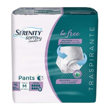 Serenity Pants Sd Sensitive Be Free Maxi M 10 Pezzi