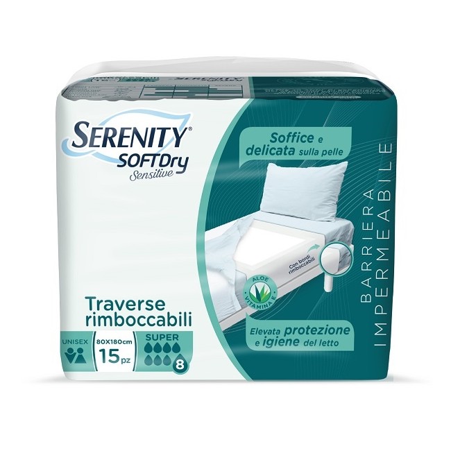 Serenity Traversa Sd Sensiive Super 80x180 Cm 15 Pezzi
