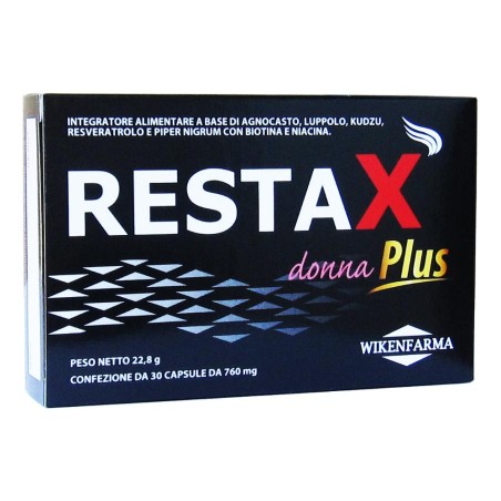 Restax Donna Plus Integratore Capelli Donna 30 Capsule