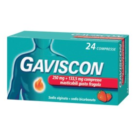 GAVISCON*24CPR FRAG250+133,5MG