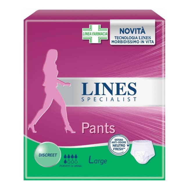 LINES SP PANTS DISCREET L 7P