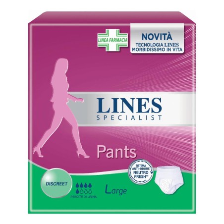 LINES SP PANTS DISCREET L 7P