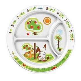 PIATTO A SCOMPARTI 12M+