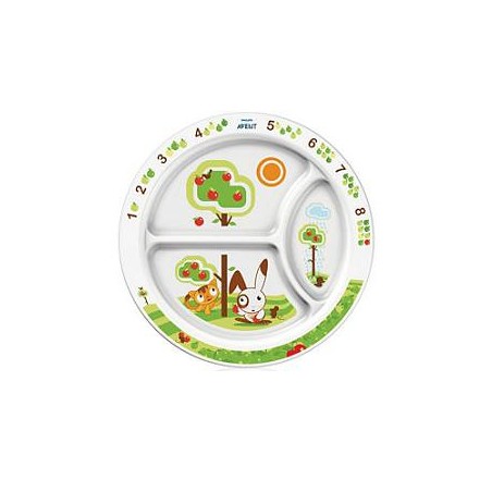 PIATTO A SCOMPARTI 12M+