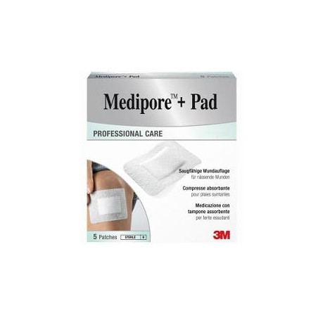 MEDIPORE+PAD MED 5X7,2CM 5PZ MEDIPORE+PAD MED 5X7,2CM 5PZ