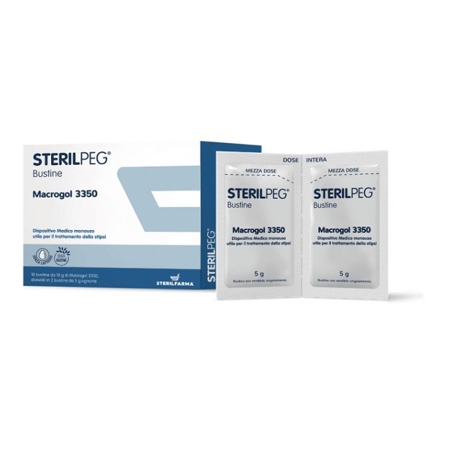 STERILPEG 10 BUSTINE MACROGOL