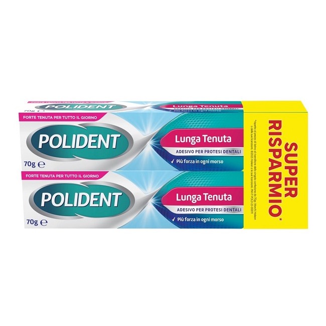 POLIDENT LUNGA TENUTA 2X70G