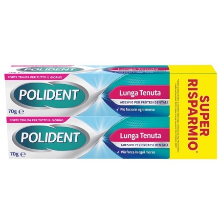 POLIDENT LUNGA TENUTA 2X70G