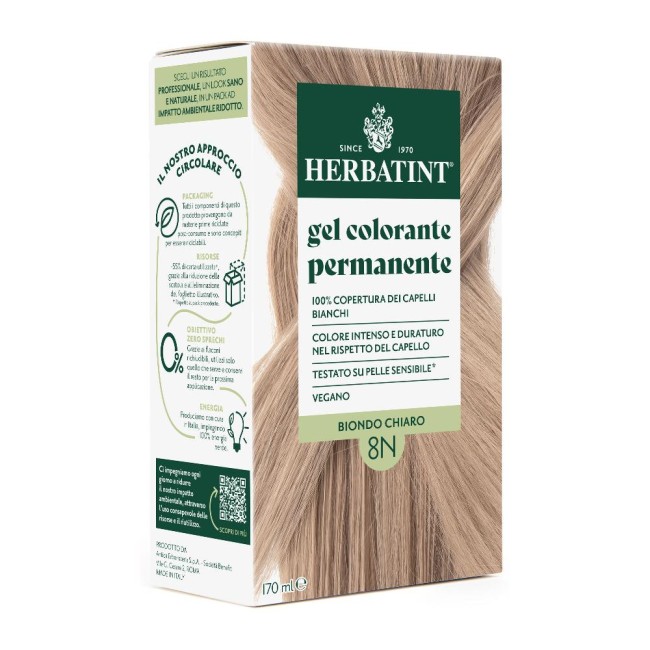 Herbatint 8n Biondo Chiaro 170 Ml