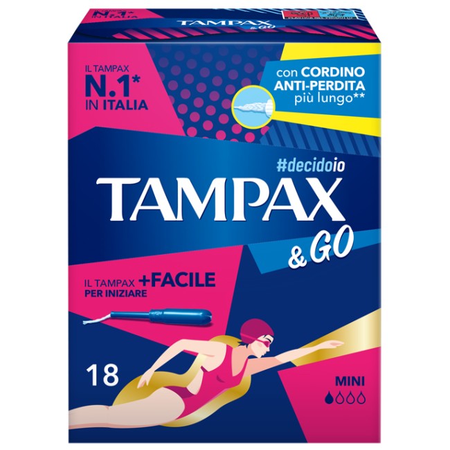 TAMPAX &GO MINI 18PZ