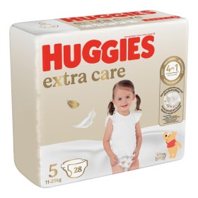 HUGGIES EXTRA CARE GR 5 28PZ