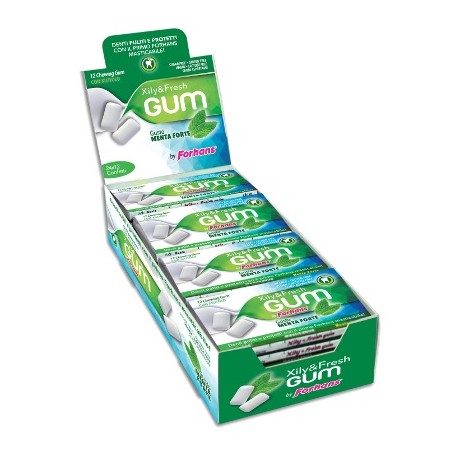 FORHANS XYLI&FRESH GUM 12CONF