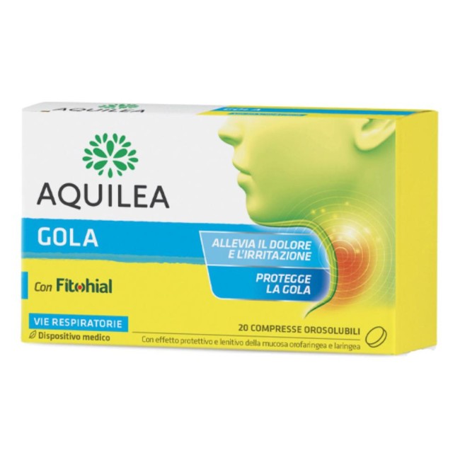 AQUILEA GOLA 20CPR OROSOLUBILI AQUILEA GOLA 20CPR OROSOLUBILI