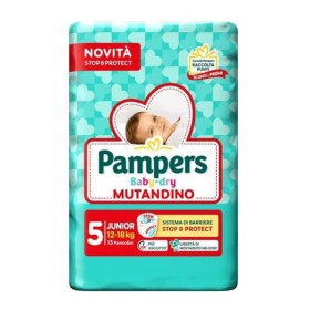 Pampers Baby Dry Pannolino Mutandina Junior Small Pack 13 Pezzi