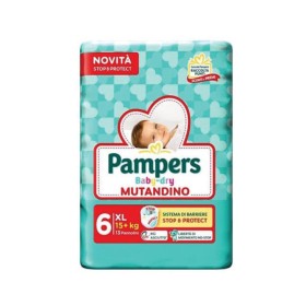 Pampers Baby Dry Pannolino Mutandina Extra Large Small Pack 13 Pezzi