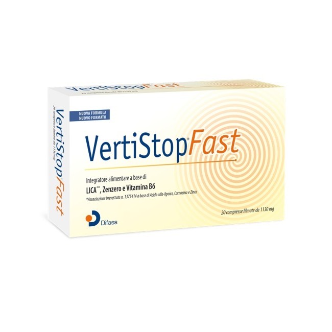 VERTISTOP FAST 20CPR