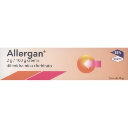 Ibsa Farmaceutici Allergan 2g /100g Crema Difenidramina Cloridrato Ibsa Farmaceutici Allergan 2g /100g Crema Difenidramina Cloridrato