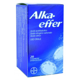 Bayer Alkaeffer Compresse Effervescenti Acido Acetilsalicilico