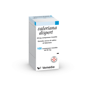 Vemedia Valeriana Dispert 45 Mg Compresse Rivestite Estratto Secco Di Radice Di Valeriana