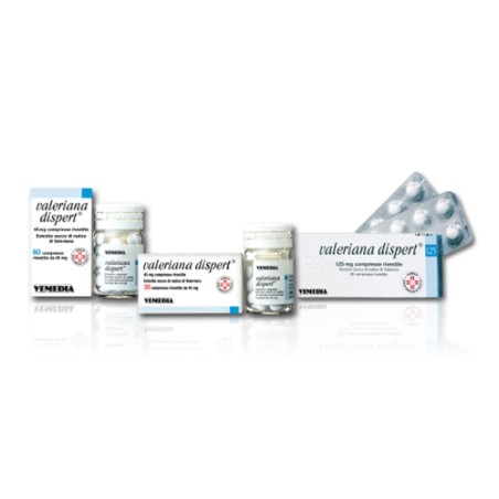 Vemedia Valeriana Dispert 125 Mg Compresse Rivestite Estratto Secco Di Radice Di Valeriana Vemedia Valeriana Dispert 125 Mg Compresse Rivestite Estratto Secco Di Radice Di Valeriana