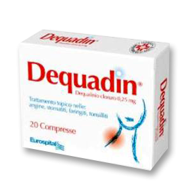 Eurospital Dequadin 0,25 Mg Compresse Dequalinio Cloruro