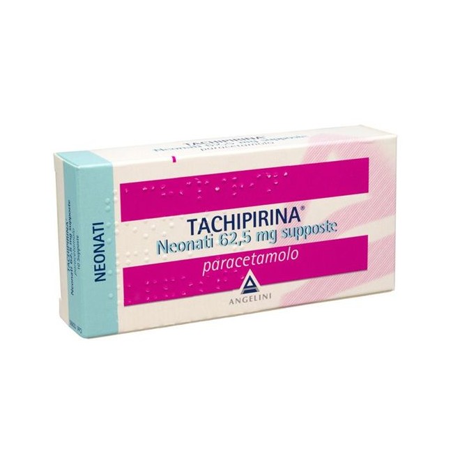 Angelini Tachipirina Neonati 62,5 Mg Supposte Tachipirina Prima Infanzia 125 Mg Supposte Paracetamolo Angelini Tachipirina Neonati 62,5 Mg Supposte Tachipirina Prima Infanzia 125 Mg Supposte Paracetamolo
