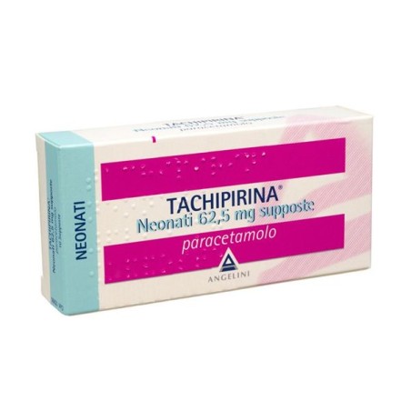 Angelini Tachipirina Neonati 62,5 Mg Supposte Tachipirina Prima Infanzia 125 Mg Supposte Paracetamolo Angelini Tachipirina Neonati 62,5 Mg Supposte Tachipirina Prima Infanzia 125 Mg Supposte Paracetamolo