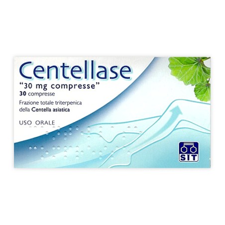 Sit Laboratorio Farmaceutico Centellase 30 Mg Compresse Frazione Totale Triterpenica Della Centella Asiatica Sit Laboratorio Farmaceutico Centellase 30 Mg Compresse Frazione Totale Triterpenica Della Centella Asiatica