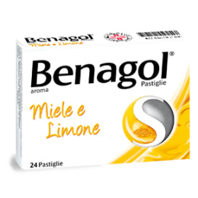 Reckitt Benckiser Benagol 1,2 Mg + 0,6 Mg Pastiglie Gusto Ginger E Spezie Benagol 1,2 Mg + 0,6 Mg Pastiglie Gusto Miele E Limone
