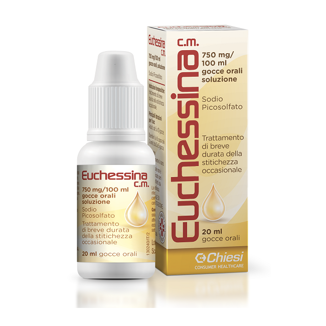 Chiesi Farmaceutici Euchessina C.m. 3,5 Mg Compresse Masticabili Euchessina C.m. 750 Mg/100 Ml Gocce Orali, Soluzione Sodio Pico Chiesi Farmaceutici Euchessina C.m. 3,5 Mg Compresse Masticabili Euchessina C.m. 750 Mg/100 Ml Gocce Orali, Soluzione Sodio Pico