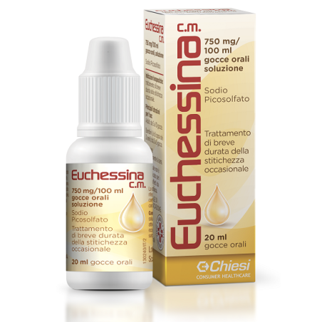 Chiesi Farmaceutici Euchessina C.m. 3,5 Mg Compresse Masticabili Euchessina C.m. 750 Mg/100 Ml Gocce Orali, Soluzione Sodio Pico Chiesi Farmaceutici Euchessina C.m. 3,5 Mg Compresse Masticabili Euchessina C.m. 750 Mg/100 Ml Gocce Orali, Soluzione Sodio Pico