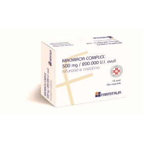 Farmitalia Macmiror Complex 500 Mg/200.000 U.i. Capsule Molli Vaginali Nifuratel E Nistatina