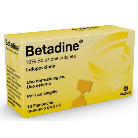 Betadine 10% Soluzione Cutanea Iodopovidone Betadine 10% Soluzione Cutanea Iodopovidone
